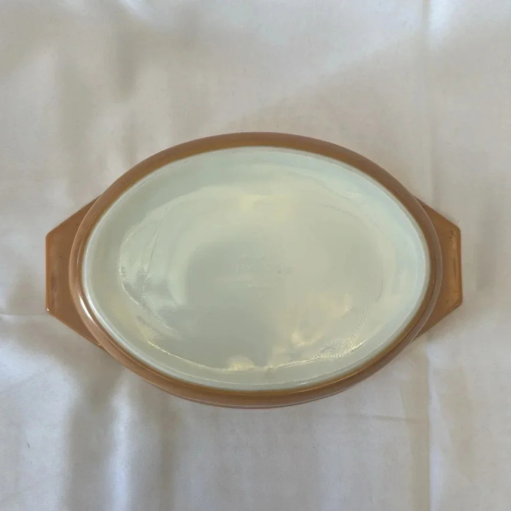 Vintage Pyrex OLD ORCHARD Ovenware Casserole Dishes 045 2.5 QT 473 1 QT - Picture 7 of 10